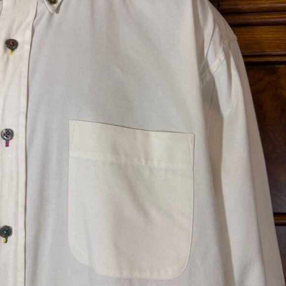 Alexander Julian Colours Stone University Twill 100% Supreme Cotton Button Down - Picture 4 of 13